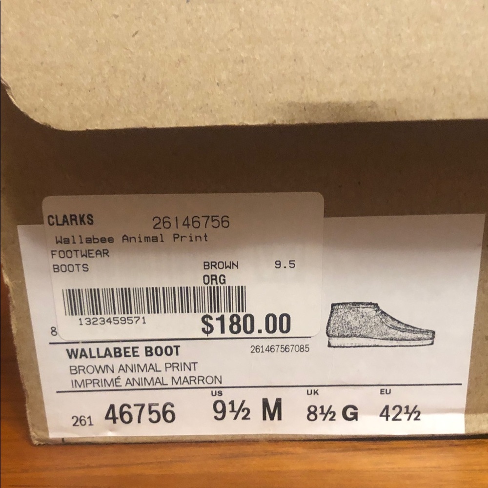 Clarks Leopard Print Moccasins - Picture 9 of 10